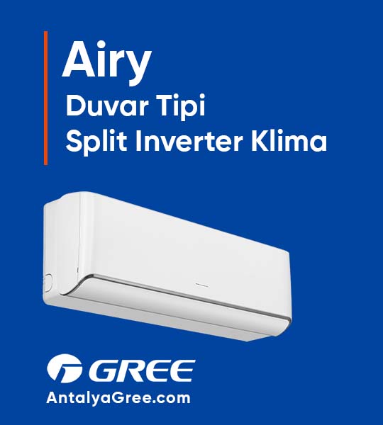 Antalya Gree Airy Duvar Tipi Klimalar