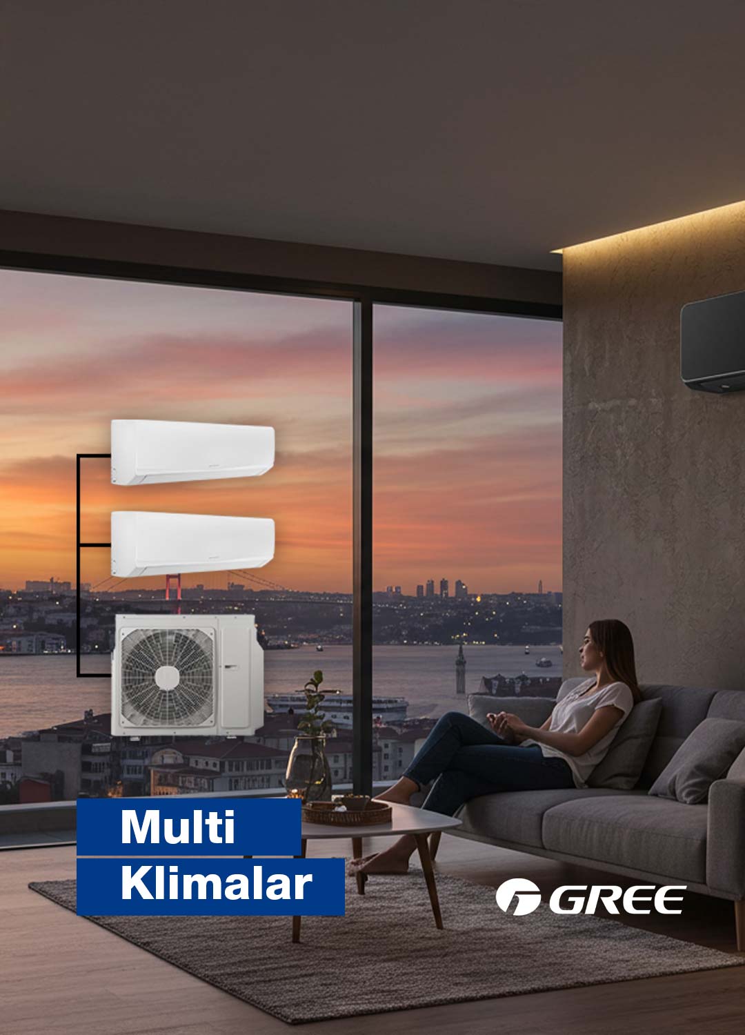 Antalya Gree Multi Sistem Klima Satış Noktası